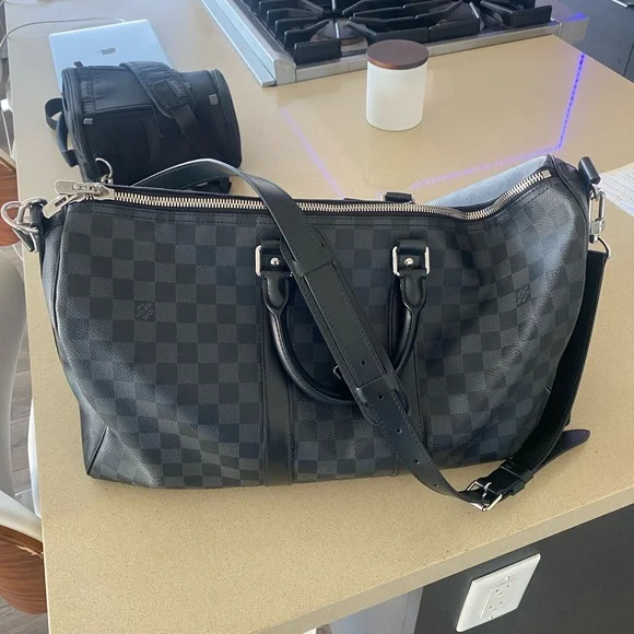 louis vuitton duffle bag poshmark